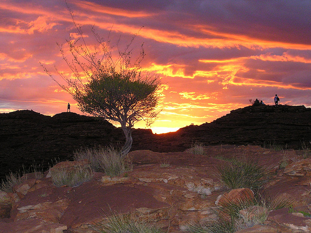 Sunset Kings Canyon