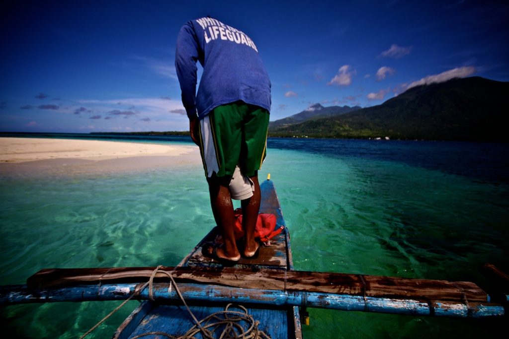 philippines plage de sable blanc
