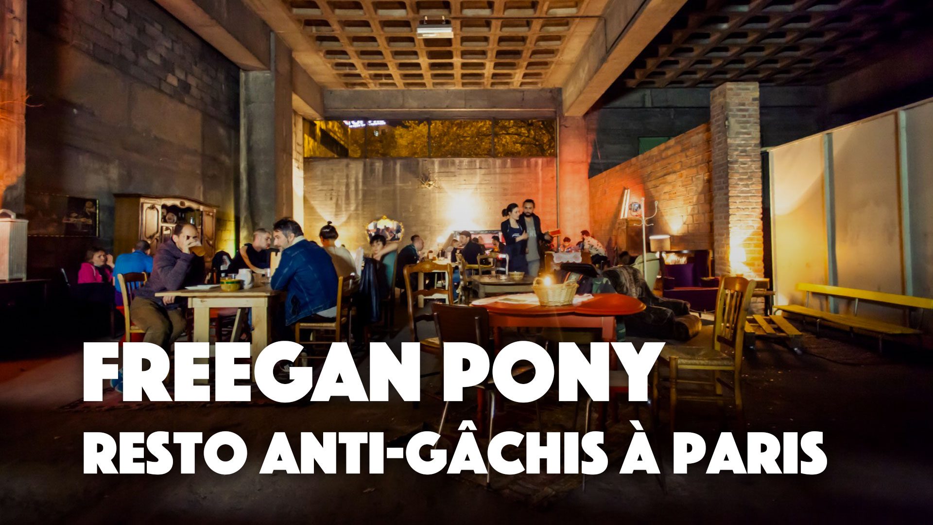 FreeganPony : J’ai mangé dans un squat à Paris
