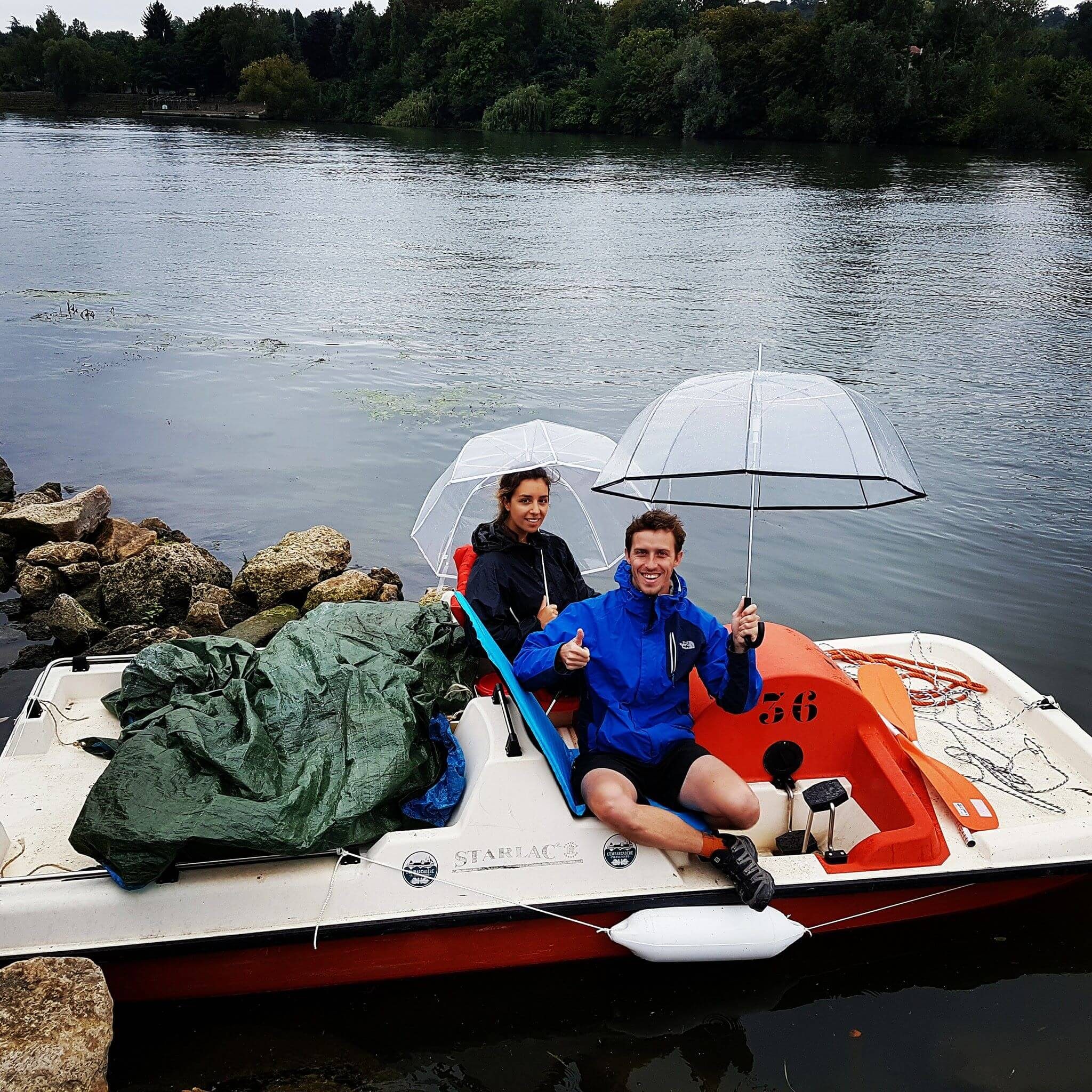 La Seine en pédalo - de Paris à Honfleur en pédalo