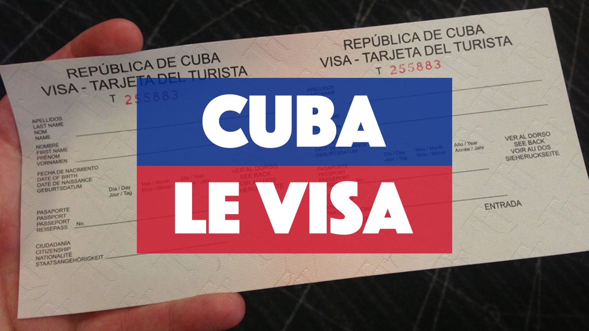 Visa Cuba : comment se procurer la carte de tourisme pour Cuba