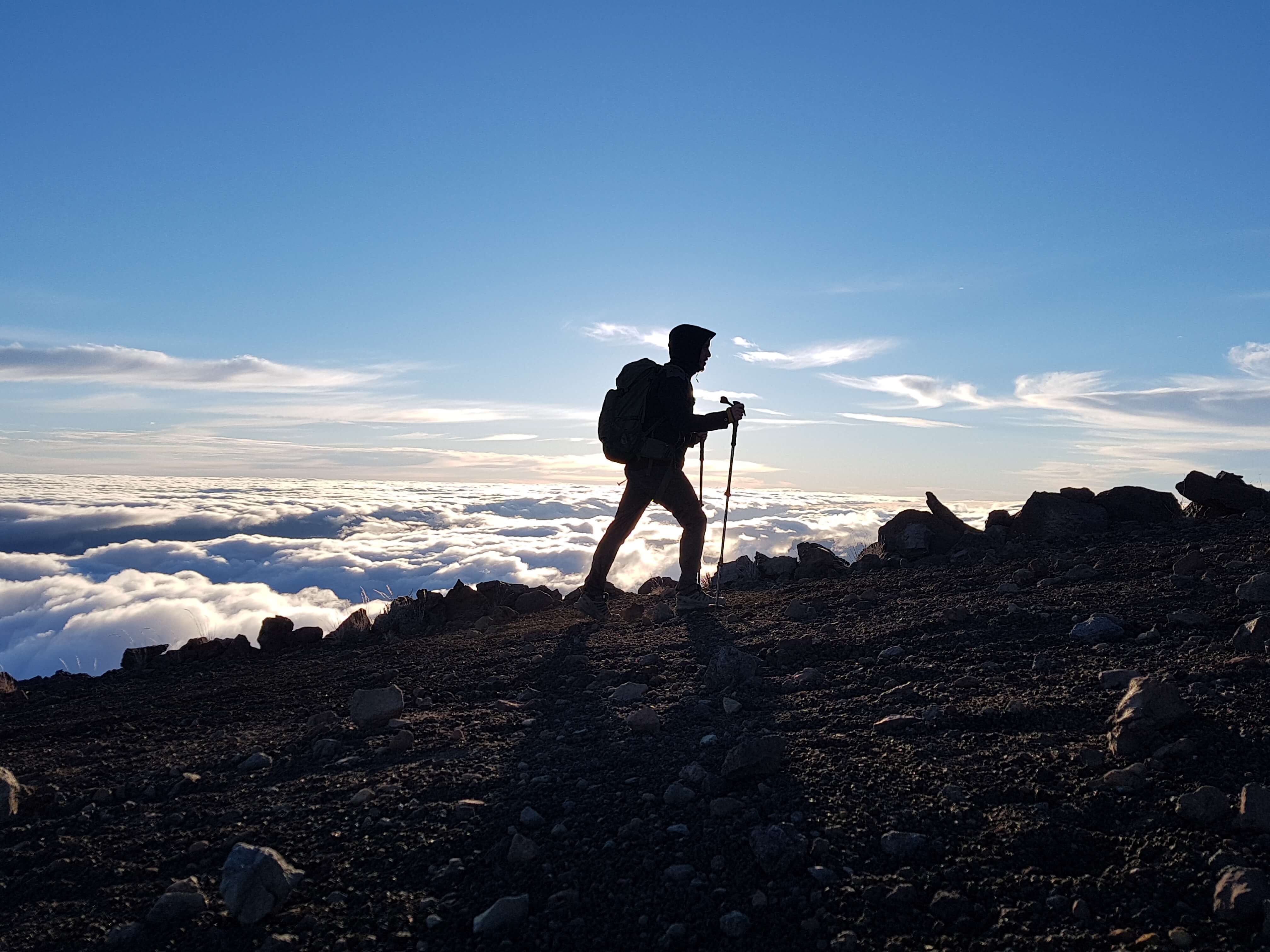 Gr R2 Piton des Neiges à la Réunion