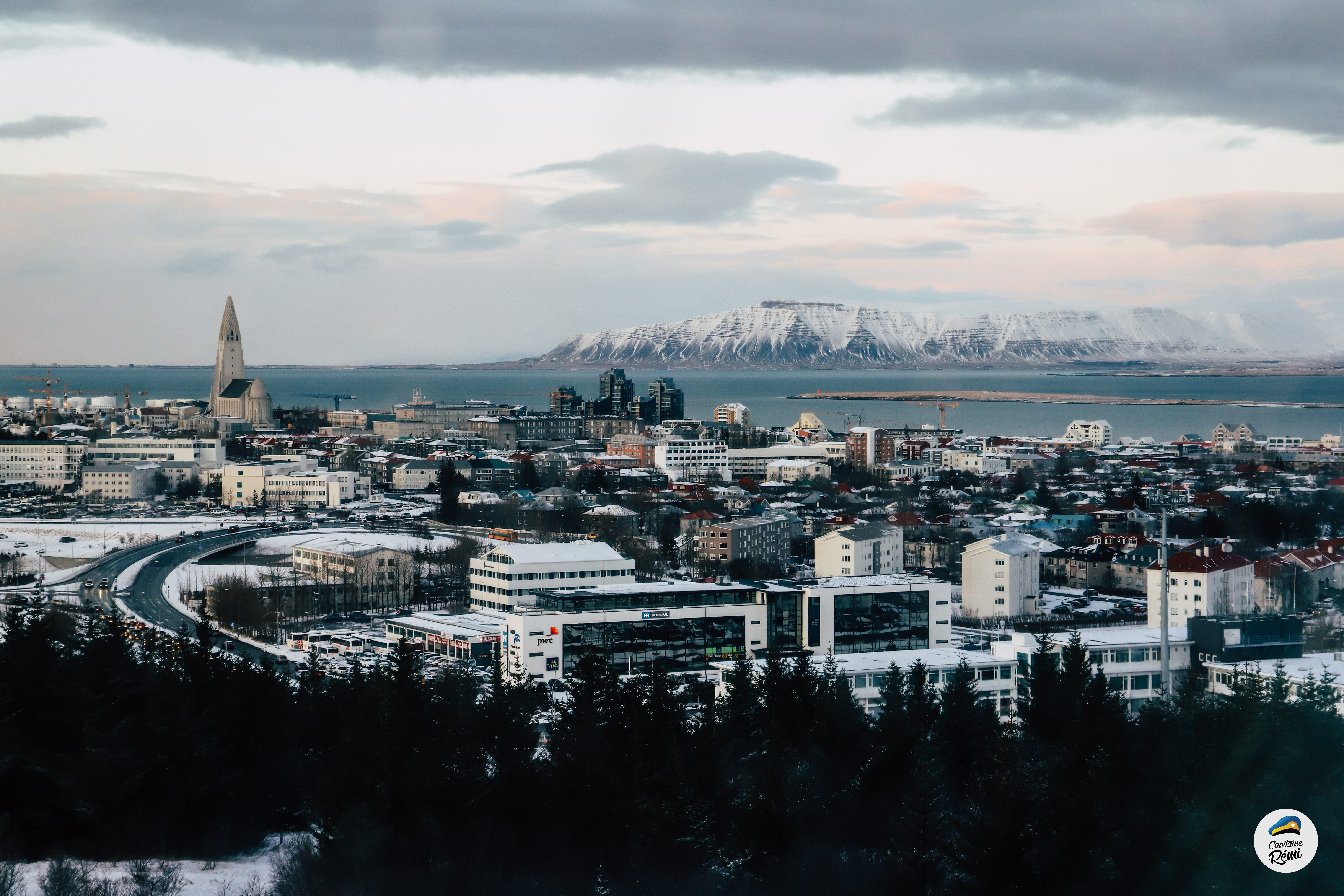 Reykjavic hiver winter