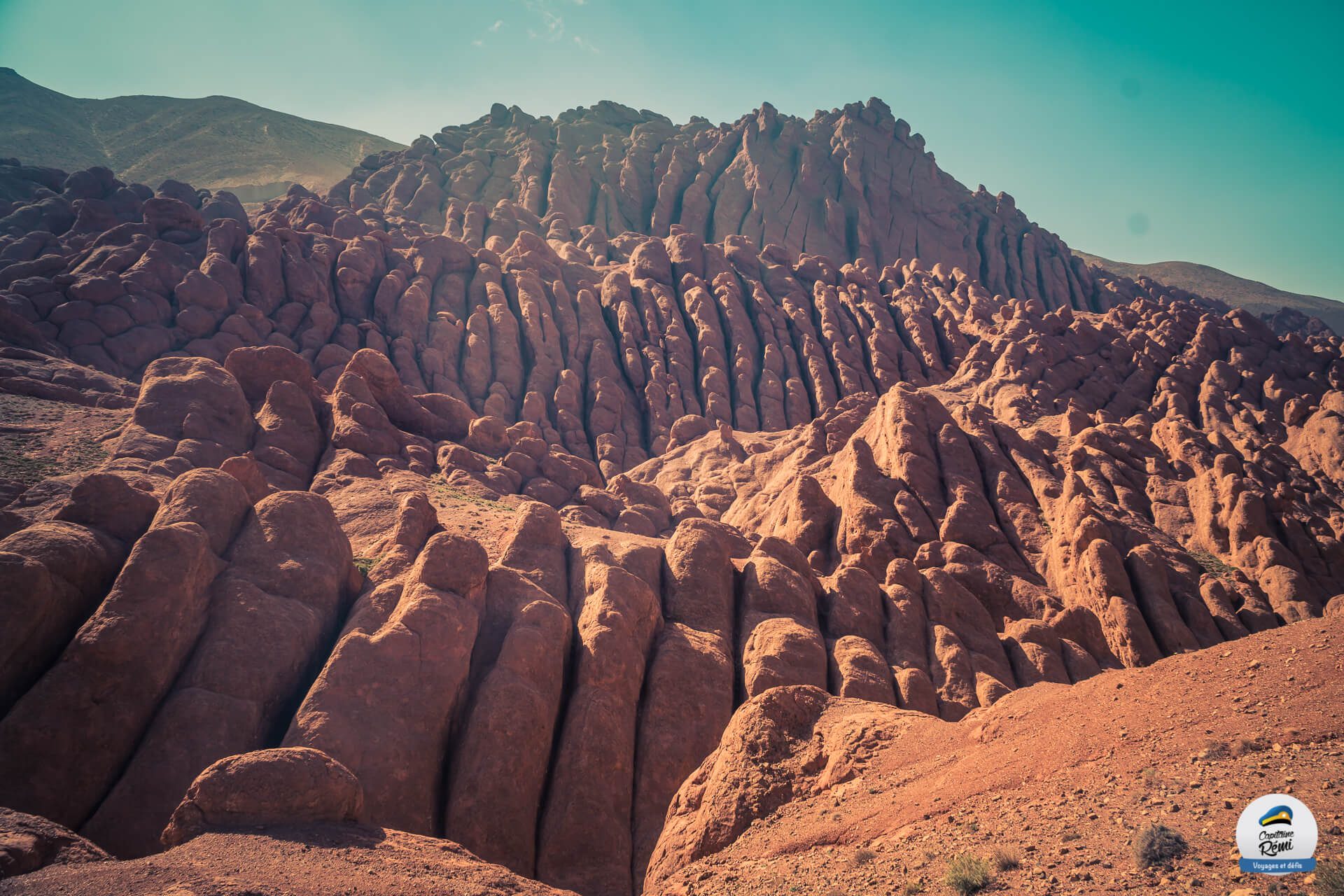 Roches rouges de Rodes