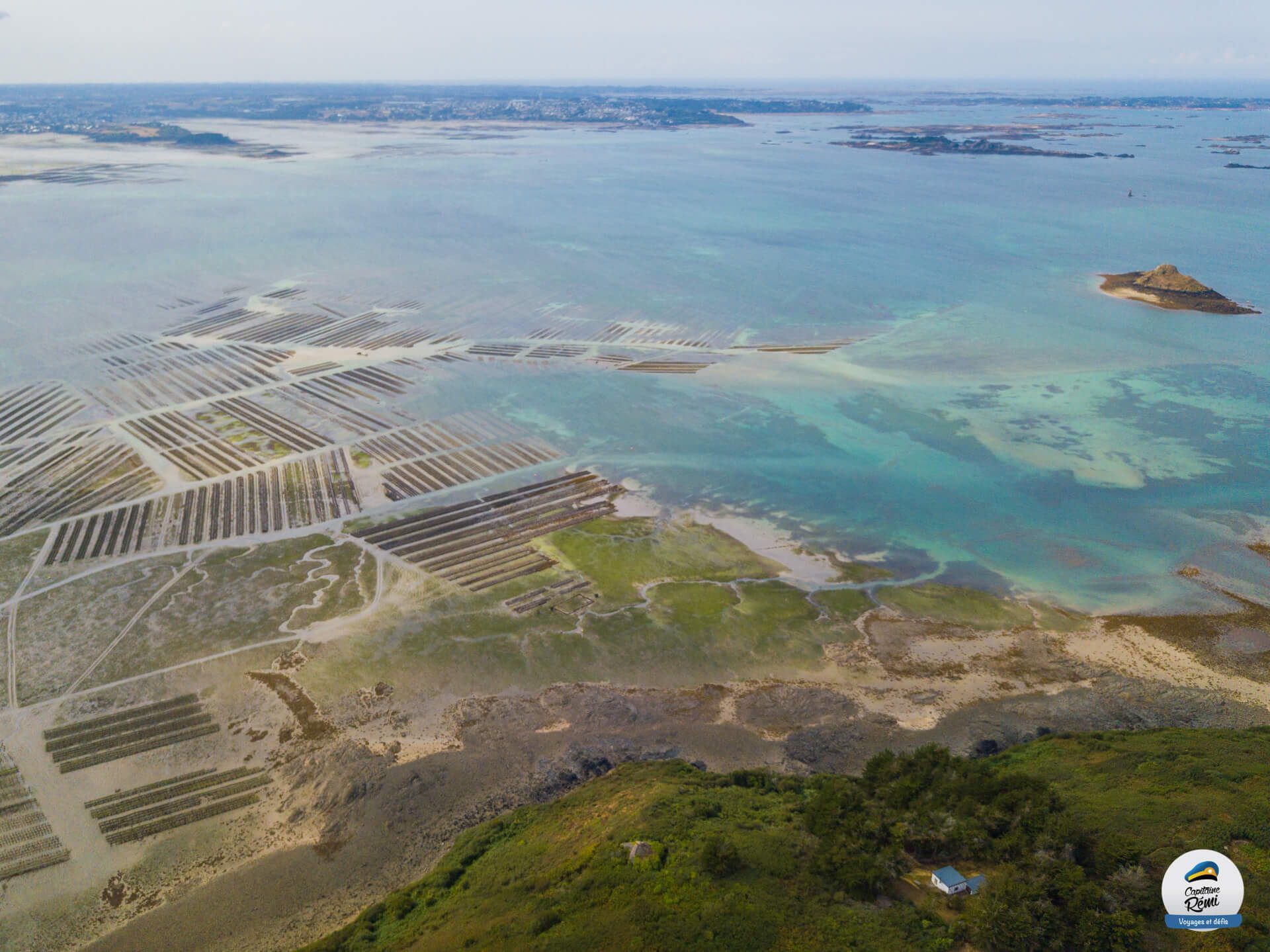 Cap de Bréhat - parc à huitres