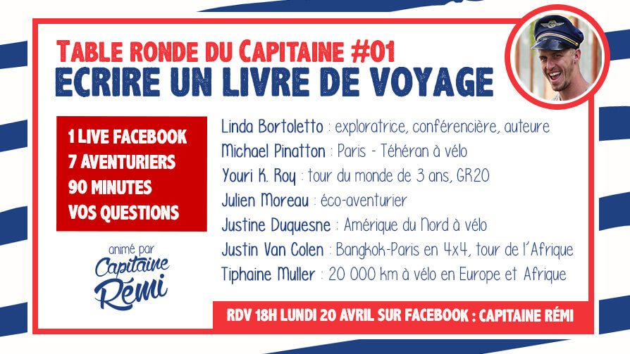 TABLE RONDE : Ecrire un livre de voyage