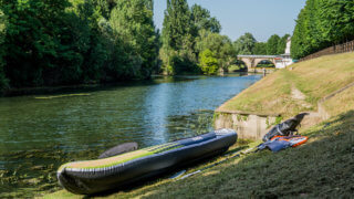 Test Kayak gonflable : Orca 3 places (Aqua Marina)